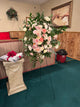 Garden Rose Dreams- Sympathy Stand