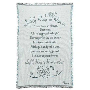 Safely Home Sympathy Throw.