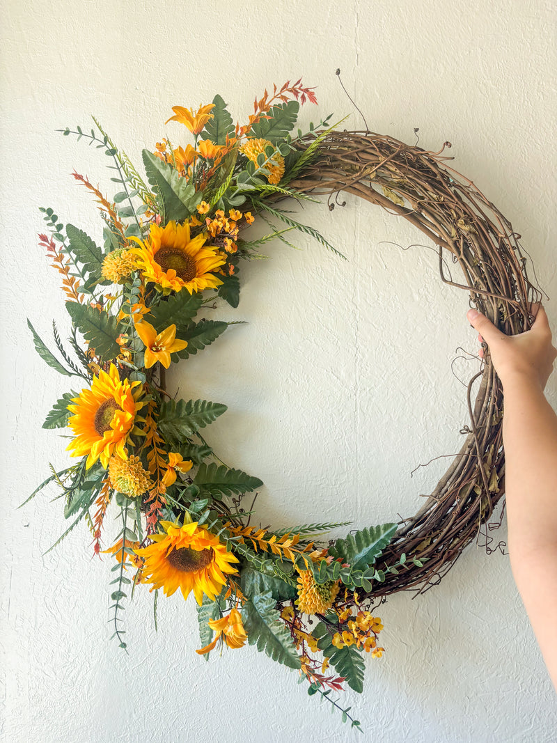 SILK Fall Wreath
