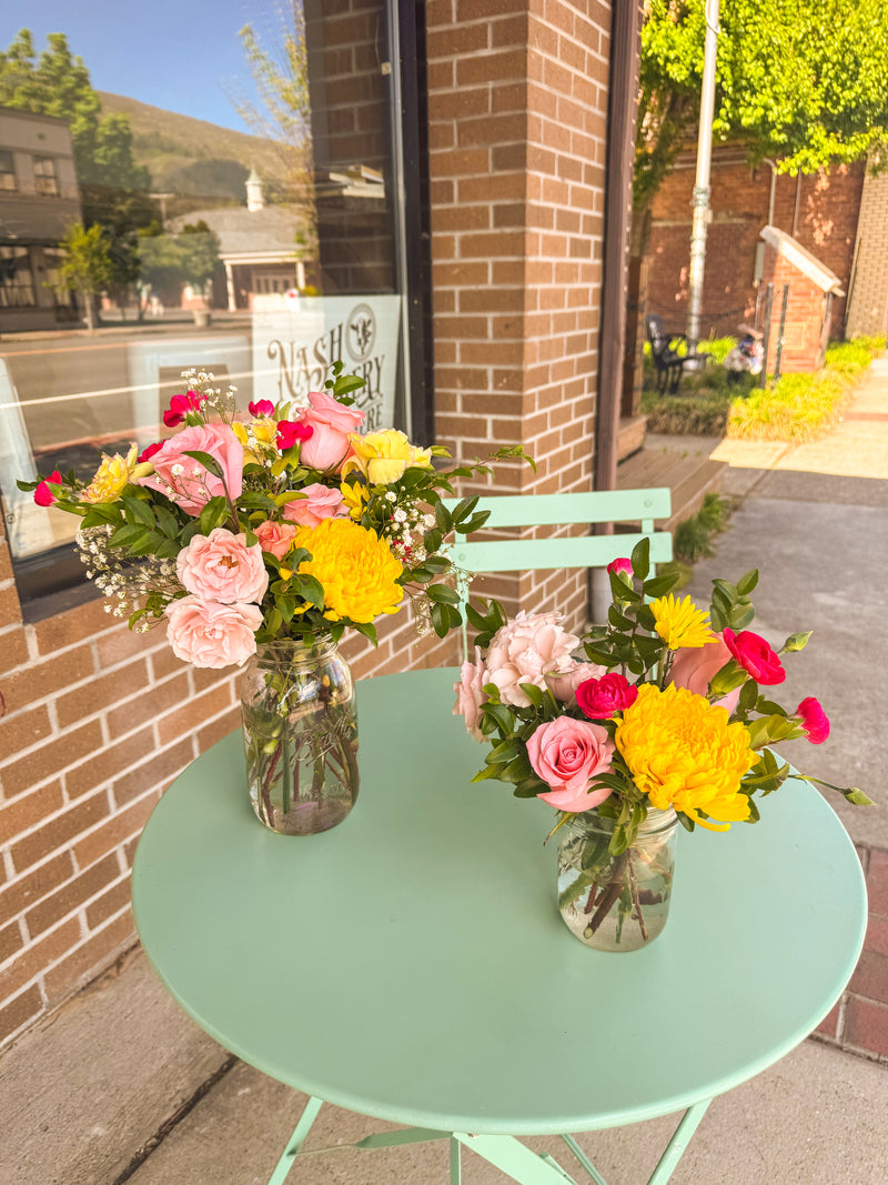 Mothers Day Jar Arrangement