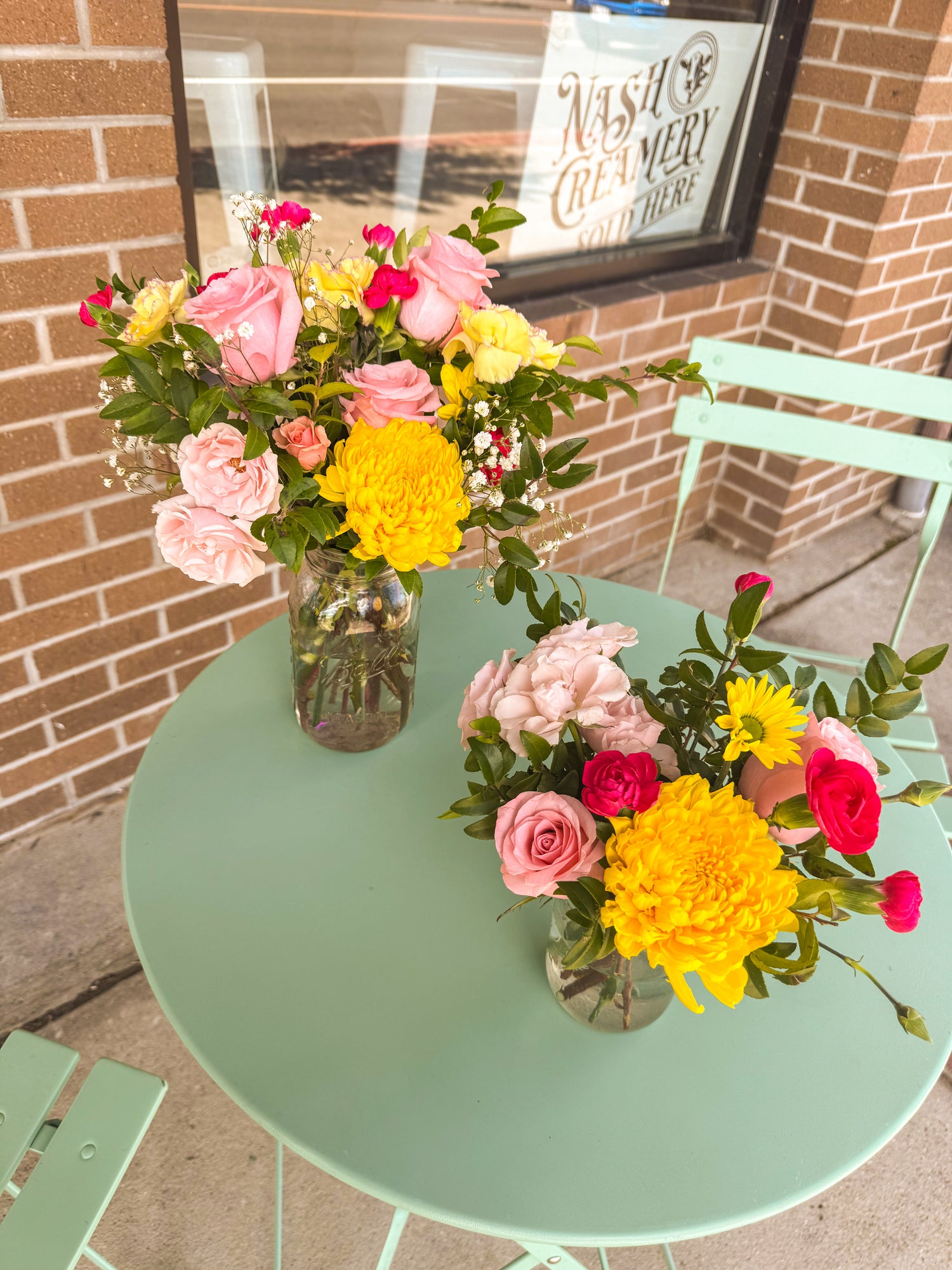 Mothers Day Jar Arrangement