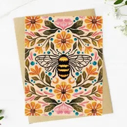 Bee Greeting Card