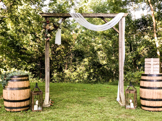 Rectangle Wooden Collapsible Arch Rental